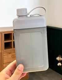 Portable Pocket Water Bottle Creative Flat Sports Bottle Simple - TryKid
