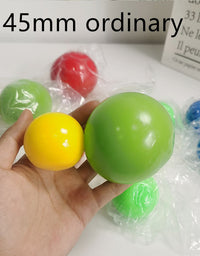 Stick Wall Ball Stress Relief Toys Sticky Squash Ball - TryKid
