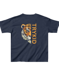 Kids Heavy Cotton TRYKID Tiger T-shirt
