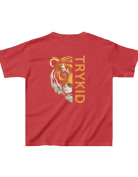 Kids Heavy Cotton TRYKID Tiger T-shirt
