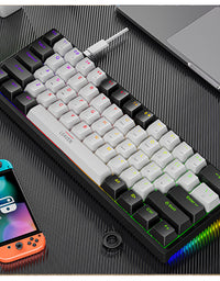 Plastic mechanical keyboard for games
