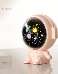 Galaxy Star Projector Starry Sky Night Light Astronaut Lamp Room Decr Gift Child Kids Baby Christmas Spaceman Projection - TryKid
