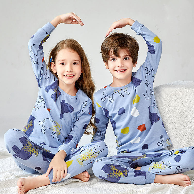 Children's Underwear Set Cotton Boys And Girls Underwear Set Pajamas - TryKid