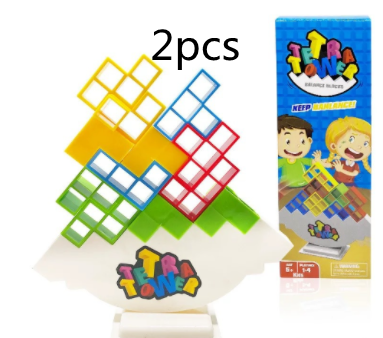 Balance Stacking Board Games Kids Adults Tower Block Toys For Family Parties Travel Games Boys Girls Puzzle Buliding Blocks Toy - TryKid