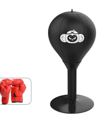 Boxing Speed Ball Tabletop Reaction Target Sandbags Kids Suction Cup Boxing Reflex Ball Kickboxing Training Equipment - TryKid
