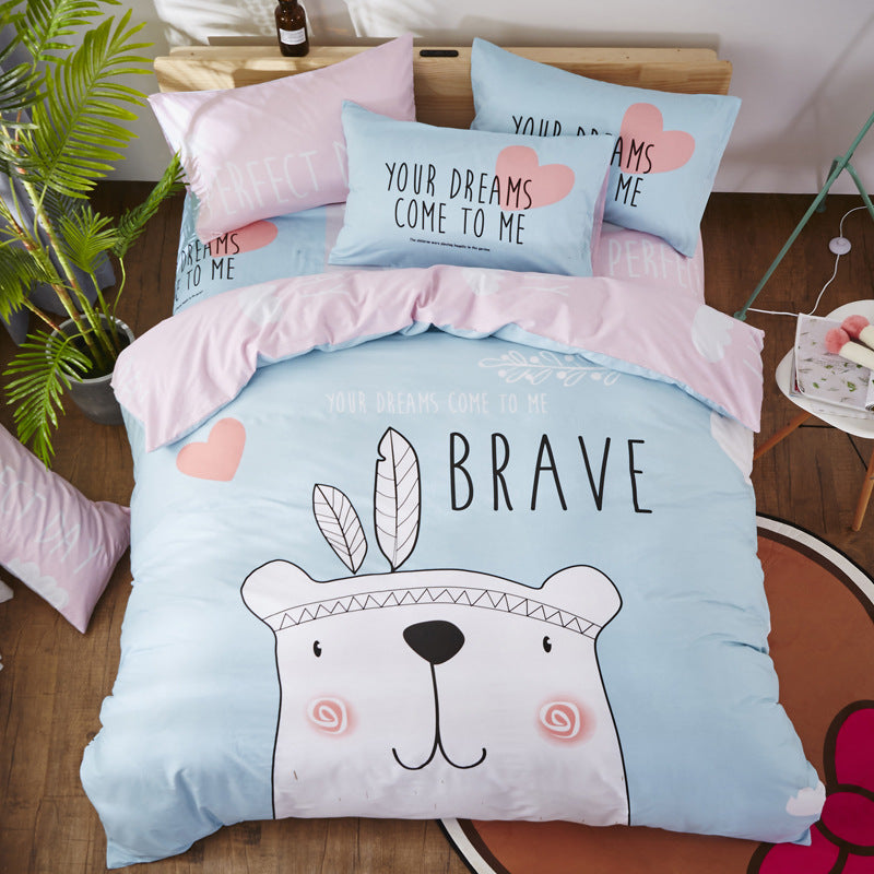 Cotton cartoon bedding - TryKid