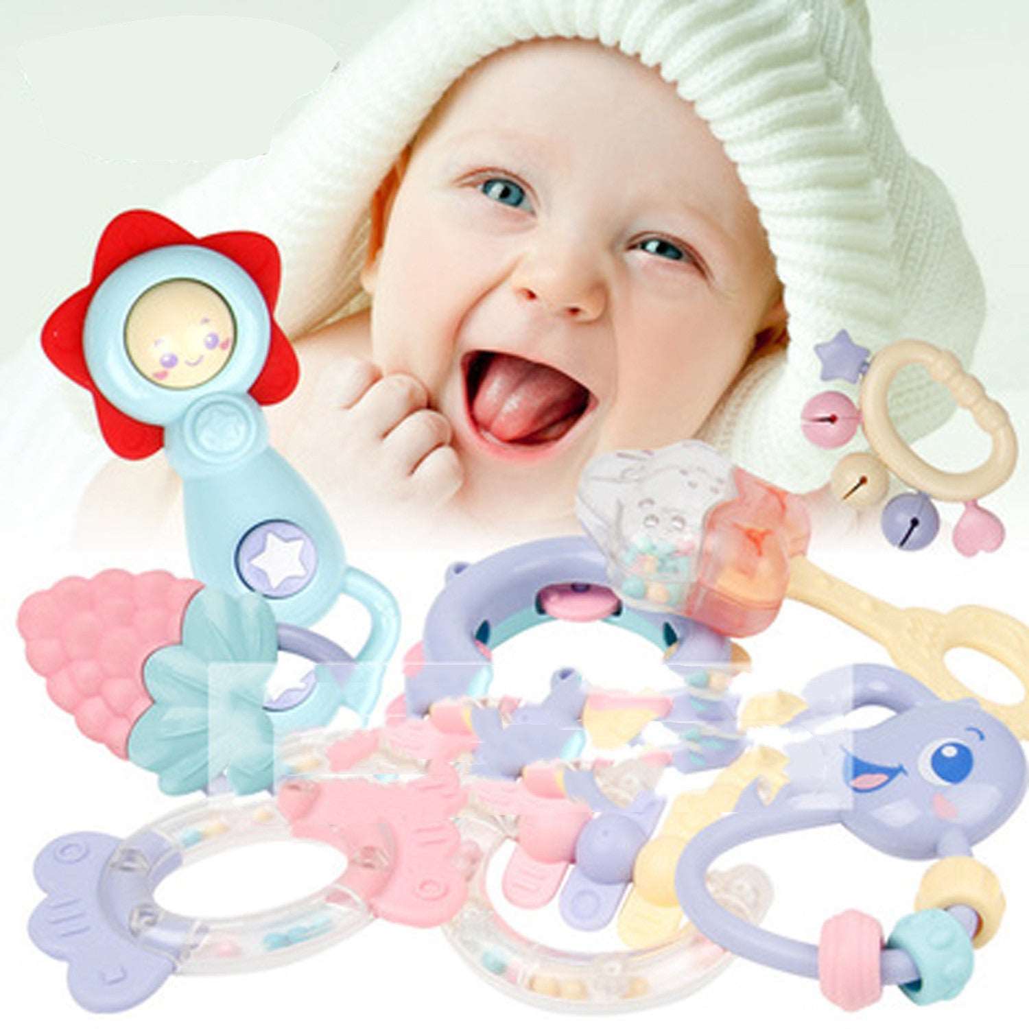 Baby Early Education Enlightenment Teether Toys