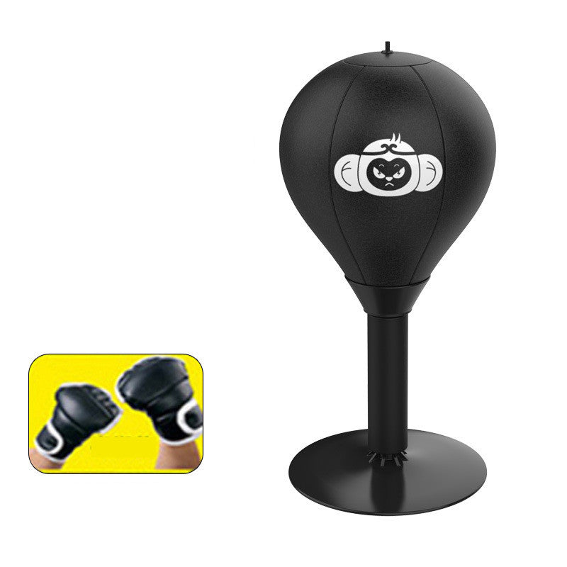 Boxing Speed Ball Tabletop Reaction Target Sandbags Kids Suction Cup Boxing Reflex Ball Kickboxing Training Equipment - TryKid