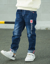 Fashion Jeans For Boys, Children, Korean Style, Long Pants - TryKid
