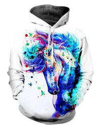 3D Digital Printing Long-Sleeved Sports Sweatshirt
