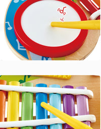 Five-in-one Dynamic Band Knocking On The Piano Table Children's Educational Music Toys - TryKid
