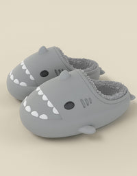 Three-dimensional Cartoon Shark Children Eva Slippers - TryKid
