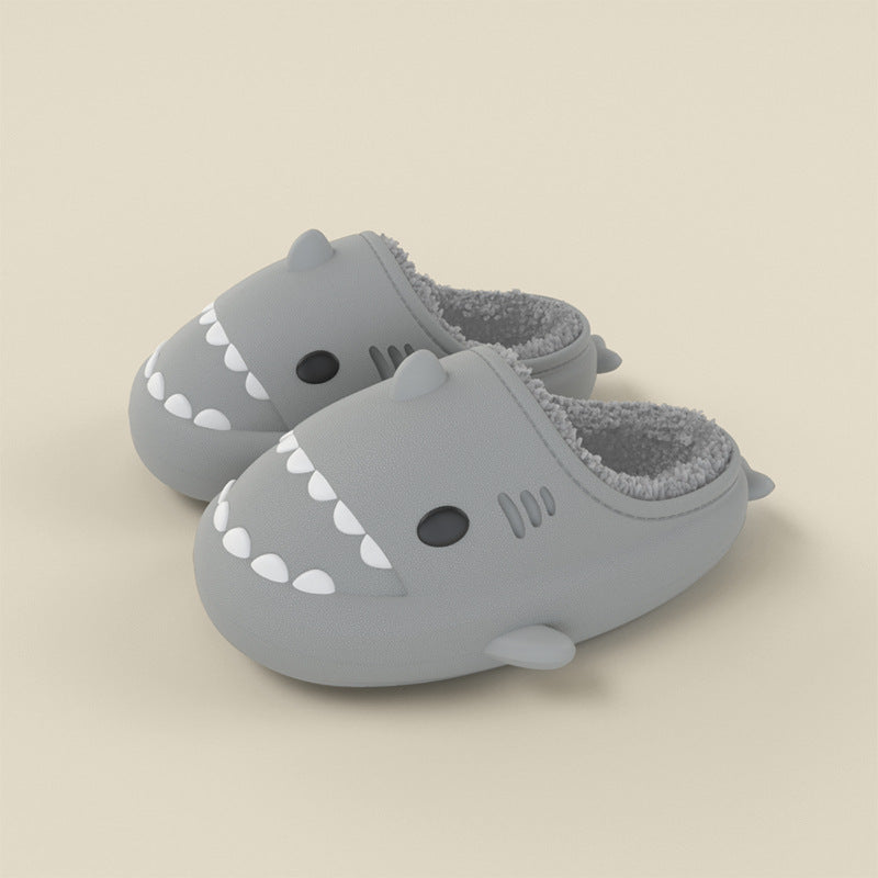 Three-dimensional Cartoon Shark Children Eva Slippers - TryKid