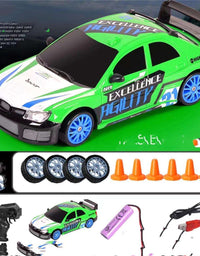 2.4G Drift Rc Car 4WD RC Drift Car Toy Remote Control GTR Model AE86 Vehicle Car RC Racing Car Toy For Children Christmas Gifts
