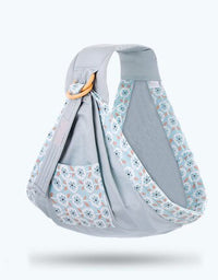 Baby Wrap Carrier Sling Adjustable Infant Comfortable Nursing Cover Soft Breathable Breastfeeding Carrier - TryKid
