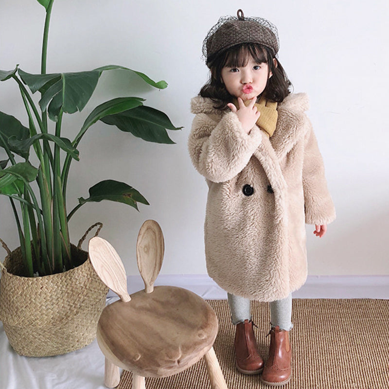 Big Kids Fur Coat In Autumn And Winter Coat - TryKid