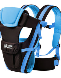 Double Shoulder Baby Carriers Mother and Child Travel Supplies - TryKid
