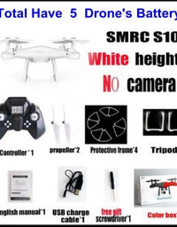 Sales Promotion WiFi 2MP Camera With S10 SMRC FPV Quadcopter Drone Helicopter UAV Micro Remote Control Toy RACER KIT Aircraft - TryKid
