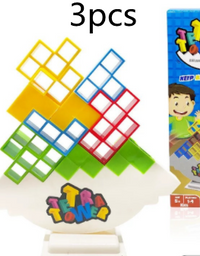 Balance Stacking Board Games Kids Adults Tower Block Toys For Family Parties Travel Games Boys Girls Puzzle Buliding Blocks Toy - TryKid
