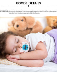 Baby pacifier digital thermometer
