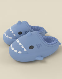 Three-dimensional Cartoon Shark Children Eva Slippers - TryKid
