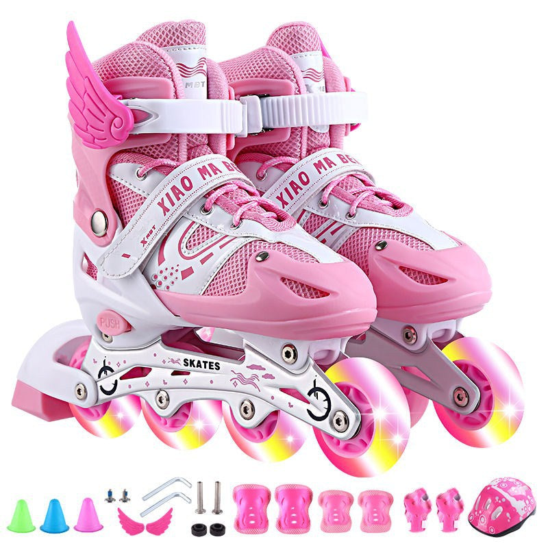 Kids Roller Skates Kids Roller Skates Skating Shoes Boys And Girls - TryKid