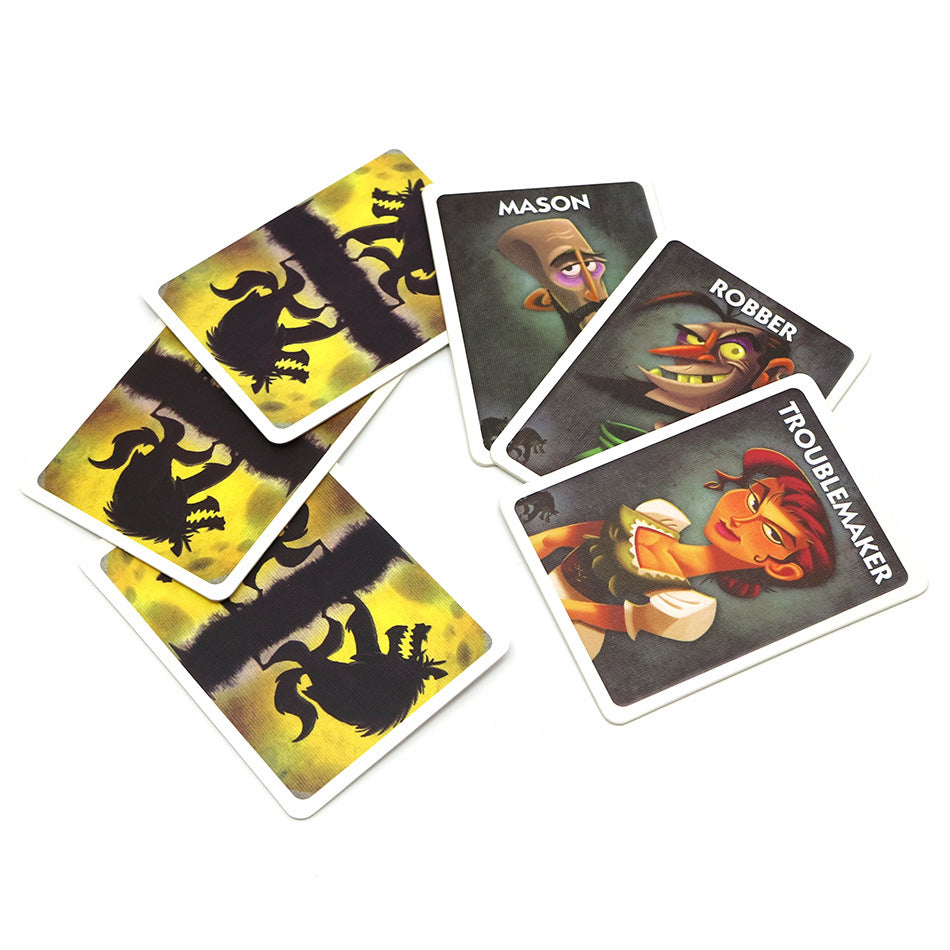 One Night Werewolf Card Cross-border English Board Game - TryKid