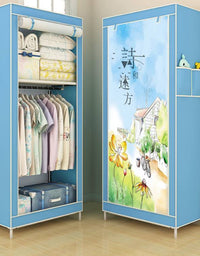 Single Dormitory Dust Closed Wardrobe - TryKid
