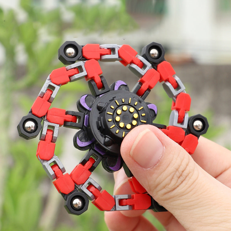 Deformed Fidget Spinner Chain Toys For Children Antistress Hand Spinner Vent Toys Adult Stress Relief Sensory Gyro Gift - TryKid