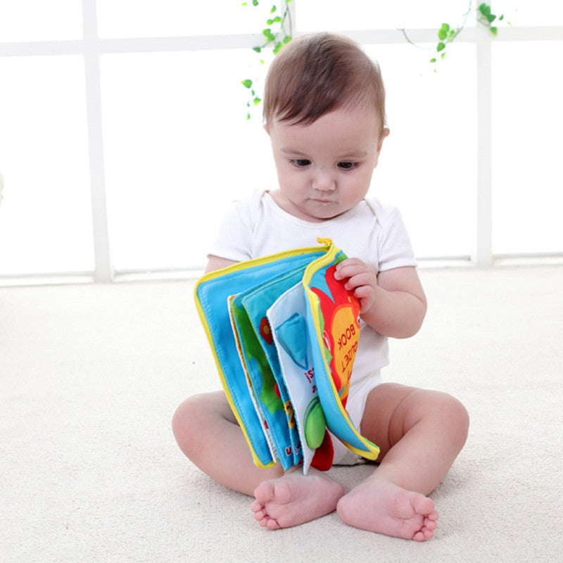 Baby Multi-Functional Soft Cloth Books - TryKid