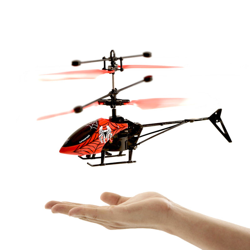 Night Market Luminous Induction Helicopter - TryKid