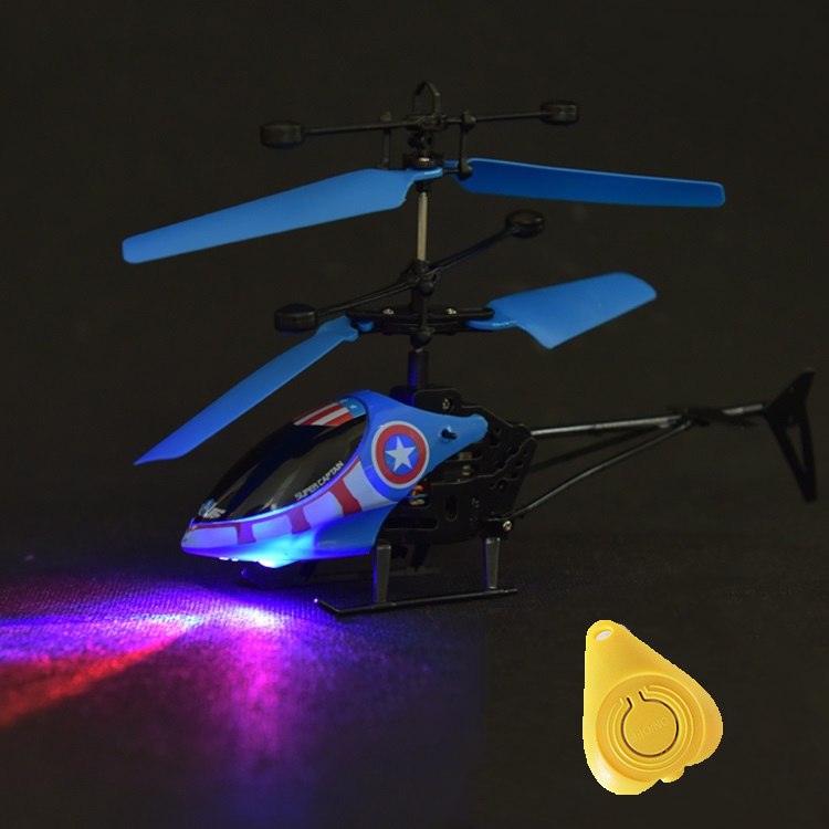 Night Market Luminous Induction Helicopter - TryKid