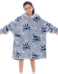 Oversized Thermal Sweatshirt Lazy Sweatshirt Kids - TryKid
