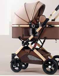 Two-way Newborn Baby Stroller Portable Folding - TryKid
