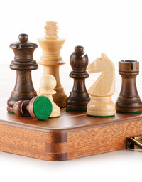 High Quality German Walnut Chess Wooden Chess Solid Wood Chess Pieces - TryKid
