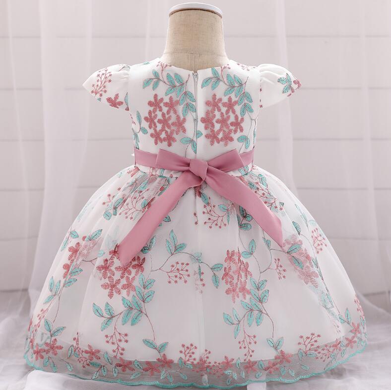 2021 summer children's clothing new baby birthday party wedding dress skirt girls fluffy dress - TryKid