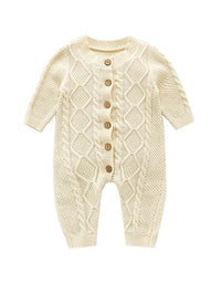 Baby cotton and woolen bodysuit
