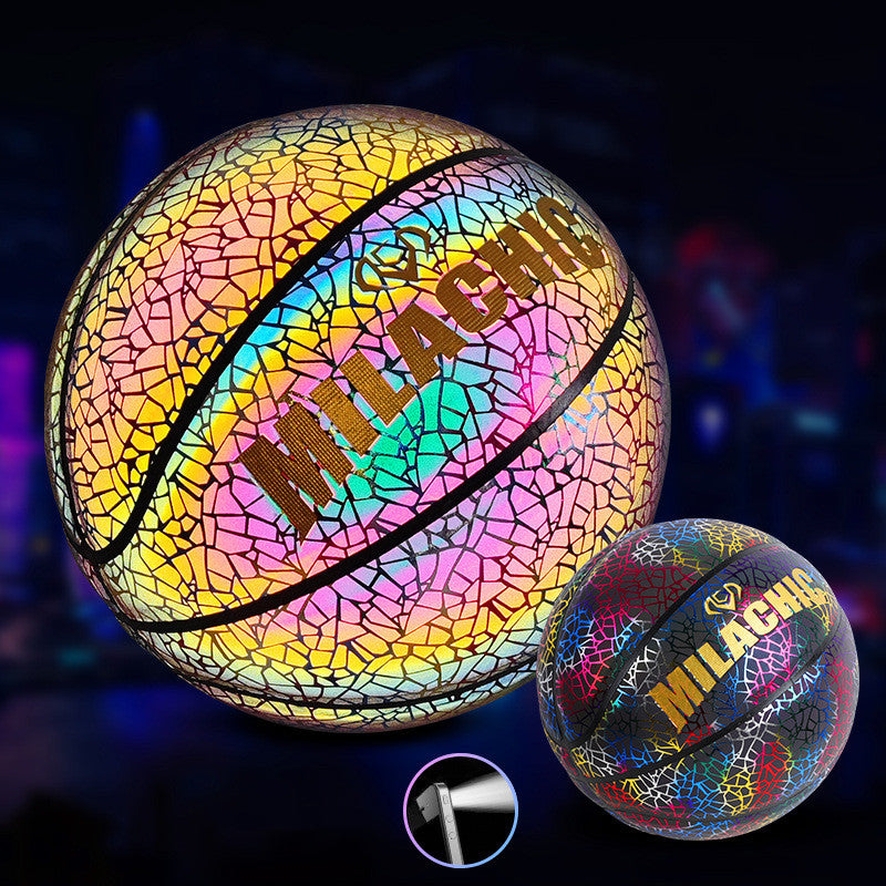 Glowing fluorescent basketball - TryKid