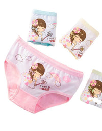 Children's Underwear Girls Pure Cotton Boxer - TryKid
