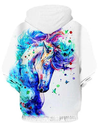 3D Digital Printing Long-Sleeved Sports Sweatshirt
