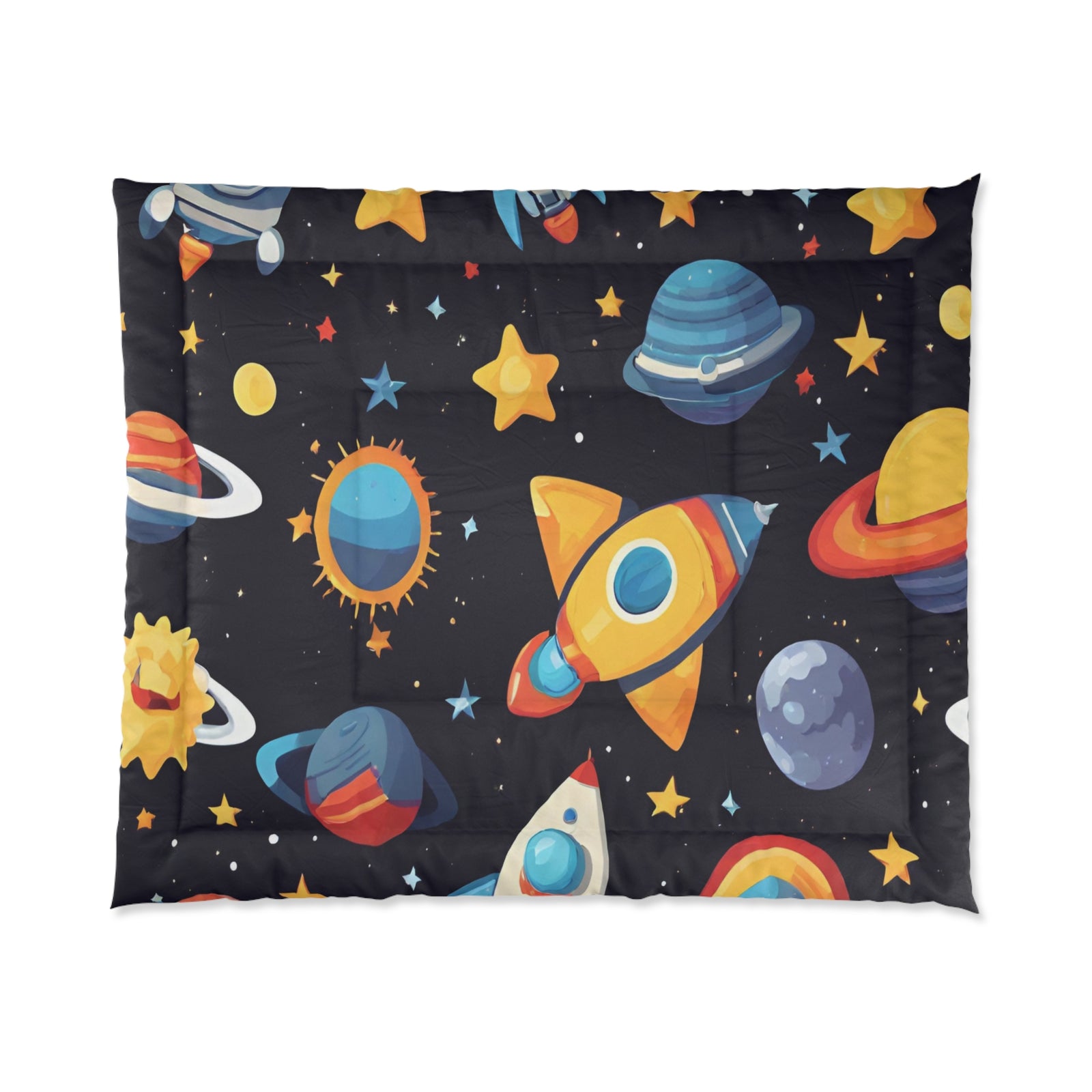 Galaxy Dreams Comforter: Cosmic Imaginations, Starry Lights, and Sweet Dreams for Kids