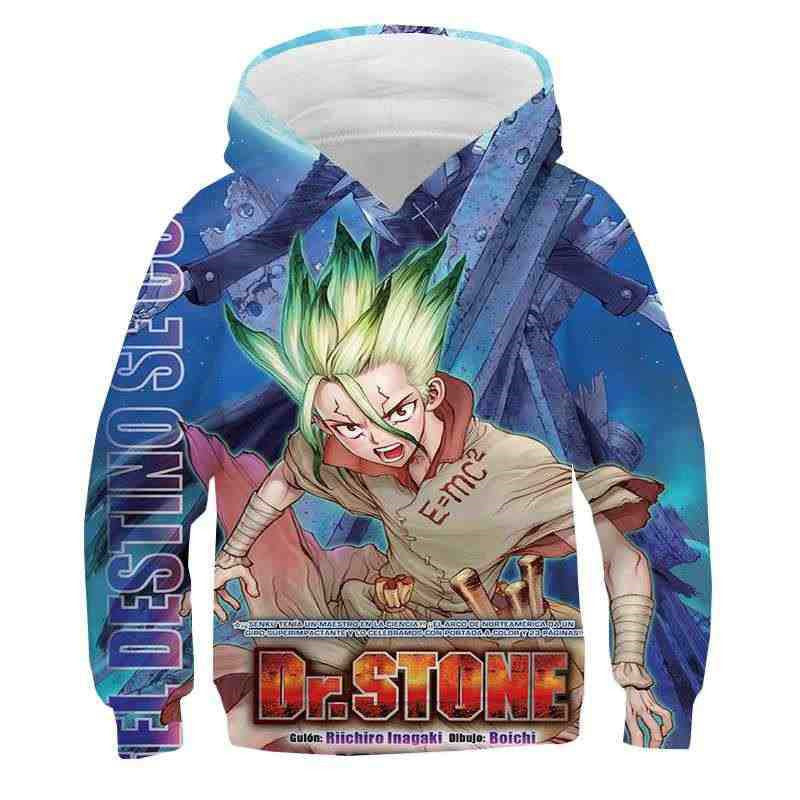 Anime 3D Full Color Children's Sweater Hoodie - TryKid