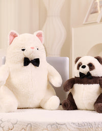 Cartoon Cute Pet Animal Cat Panda Doll Plush Toys - TryKid
