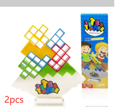 Balance Stacking Board Games Kids Adults Tower Block Toys For Family Parties Travel Games Boys Girls Puzzle Buliding Blocks Toy - TryKid