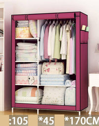 Single Dormitory Dust Closed Wardrobe - TryKid
