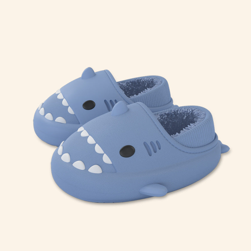 Three-dimensional Cartoon Shark Children Eva Slippers - TryKid