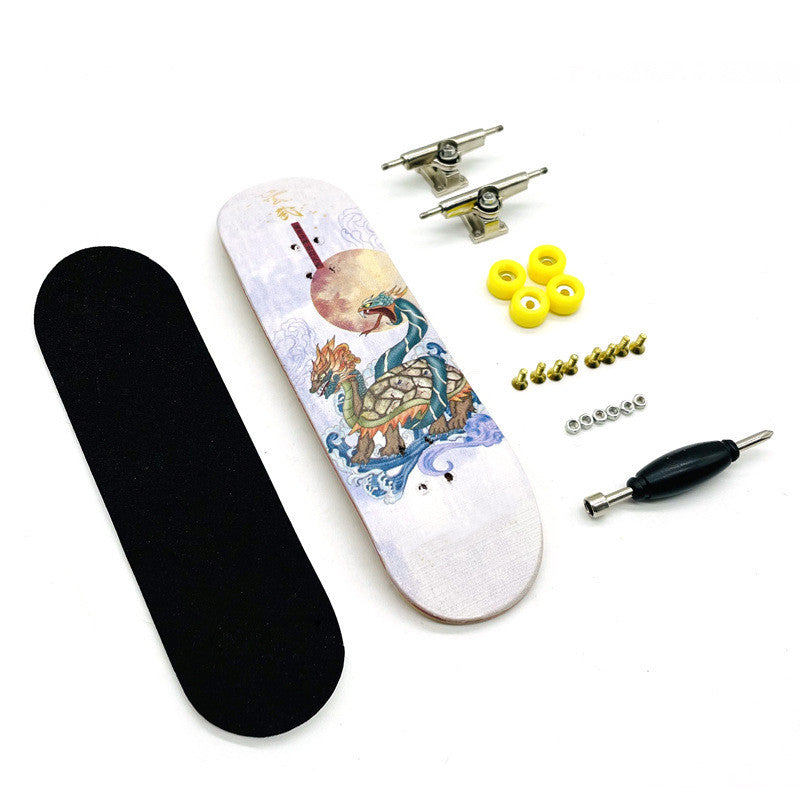 Finger Skateboard Maple Double Rocker - TryKid