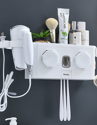 Paste Wall Mounted Toothbrush Holder - TryKid
