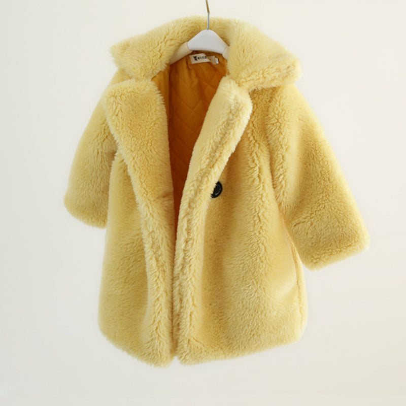 Big Kids Fur Coat In Autumn And Winter Coat - TryKid