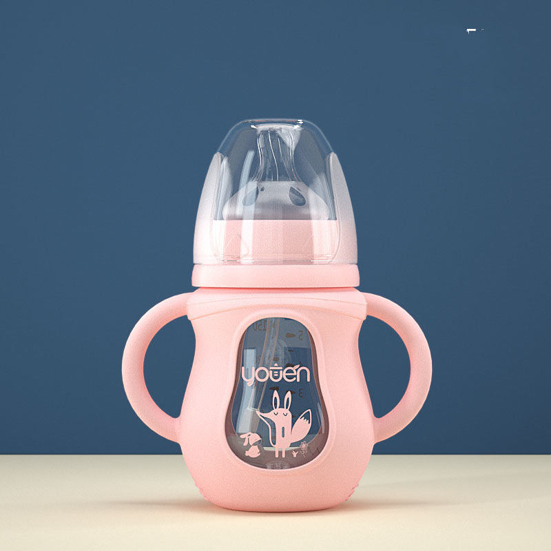 Baby Bottle Silicone Straw Water Drink - TryKid